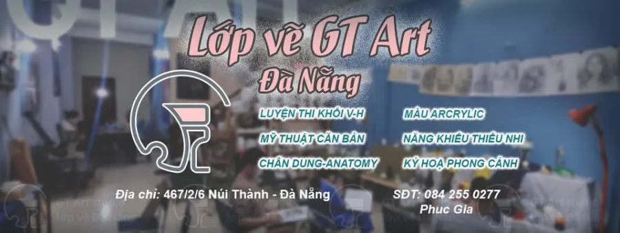 Lớp vẽ GT Art Studio - Cơ sở 1