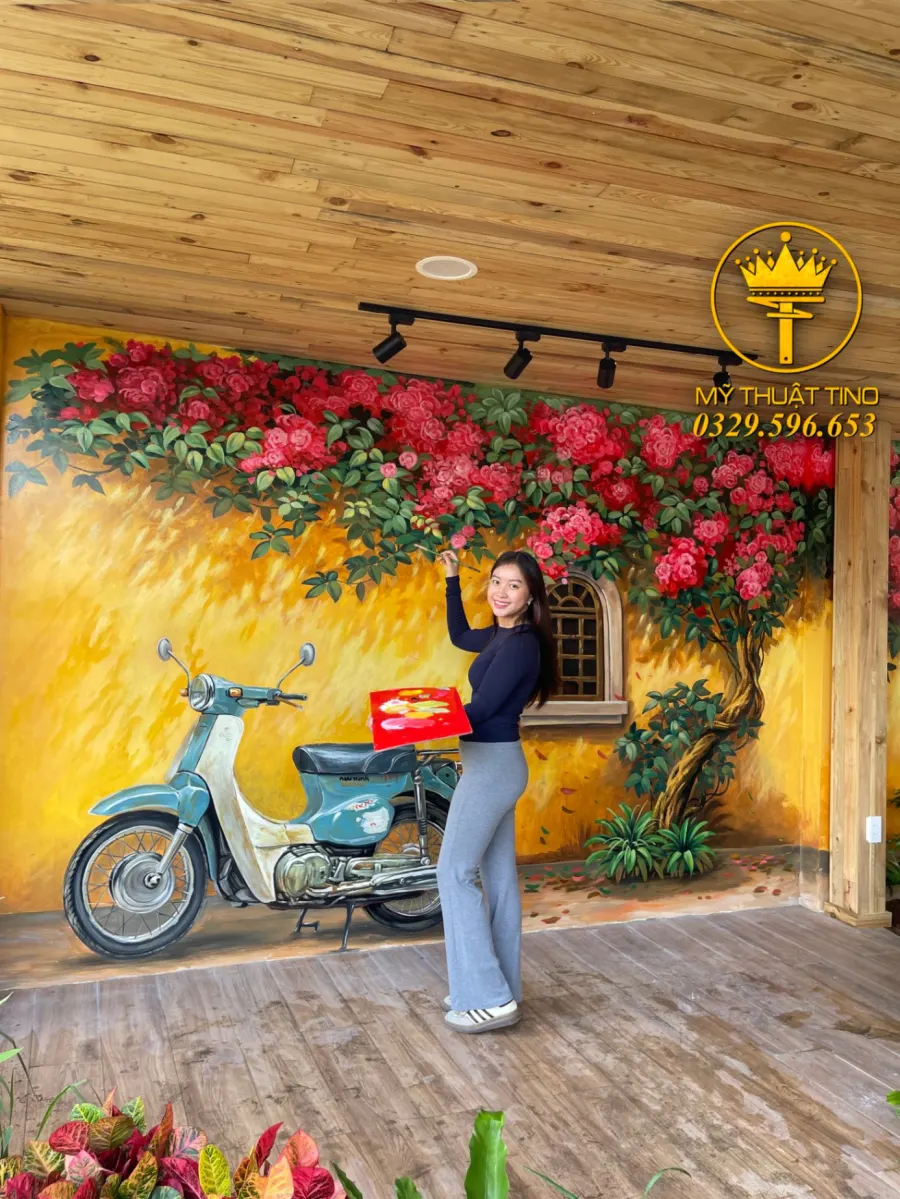 Trung tâm Vẽ tranh tường Đà Nẵng-Mỹ Thuật TiNo