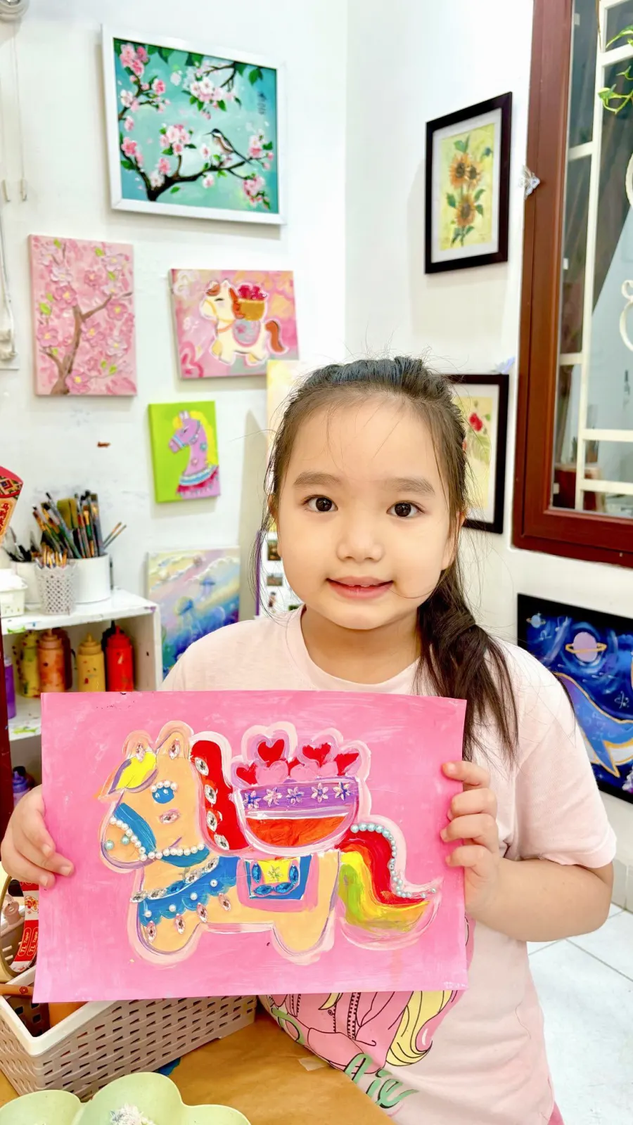 Lớp học vẽ Haan L'Art - The Garden of colors