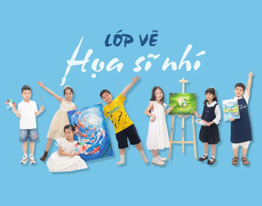 Họa Sĩ Nhí - Lớp vẽ sáng tạo - Cơ sở 1