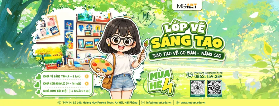 Lớp Vẽ Hải Phòng MG Art - Cơ sở 2