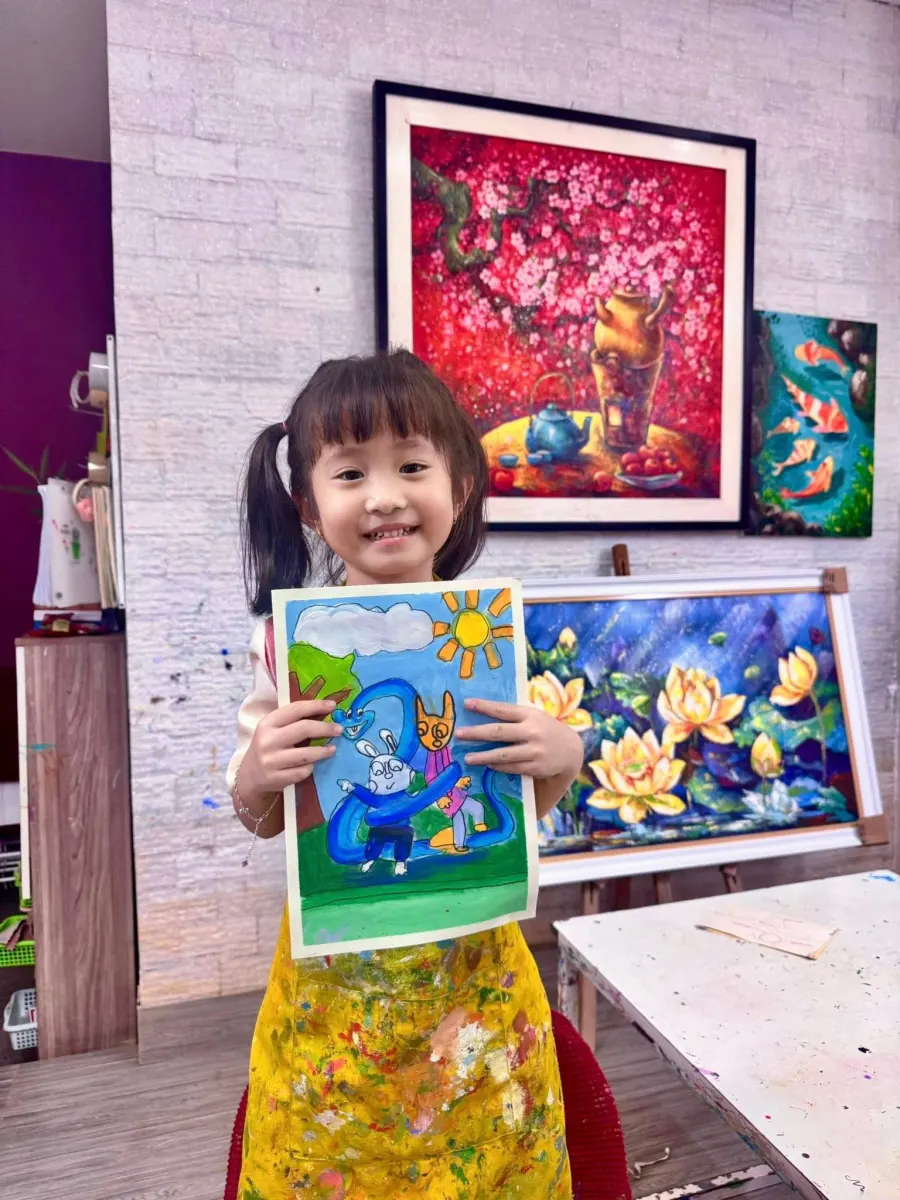 Lớp vẽ nhà mình - Huế - Cơ sở 2
