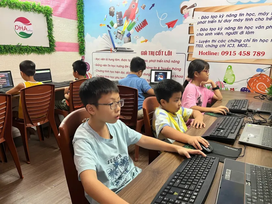 Trung tâm tin học DHAPLUS - Cs2 Trung Thành