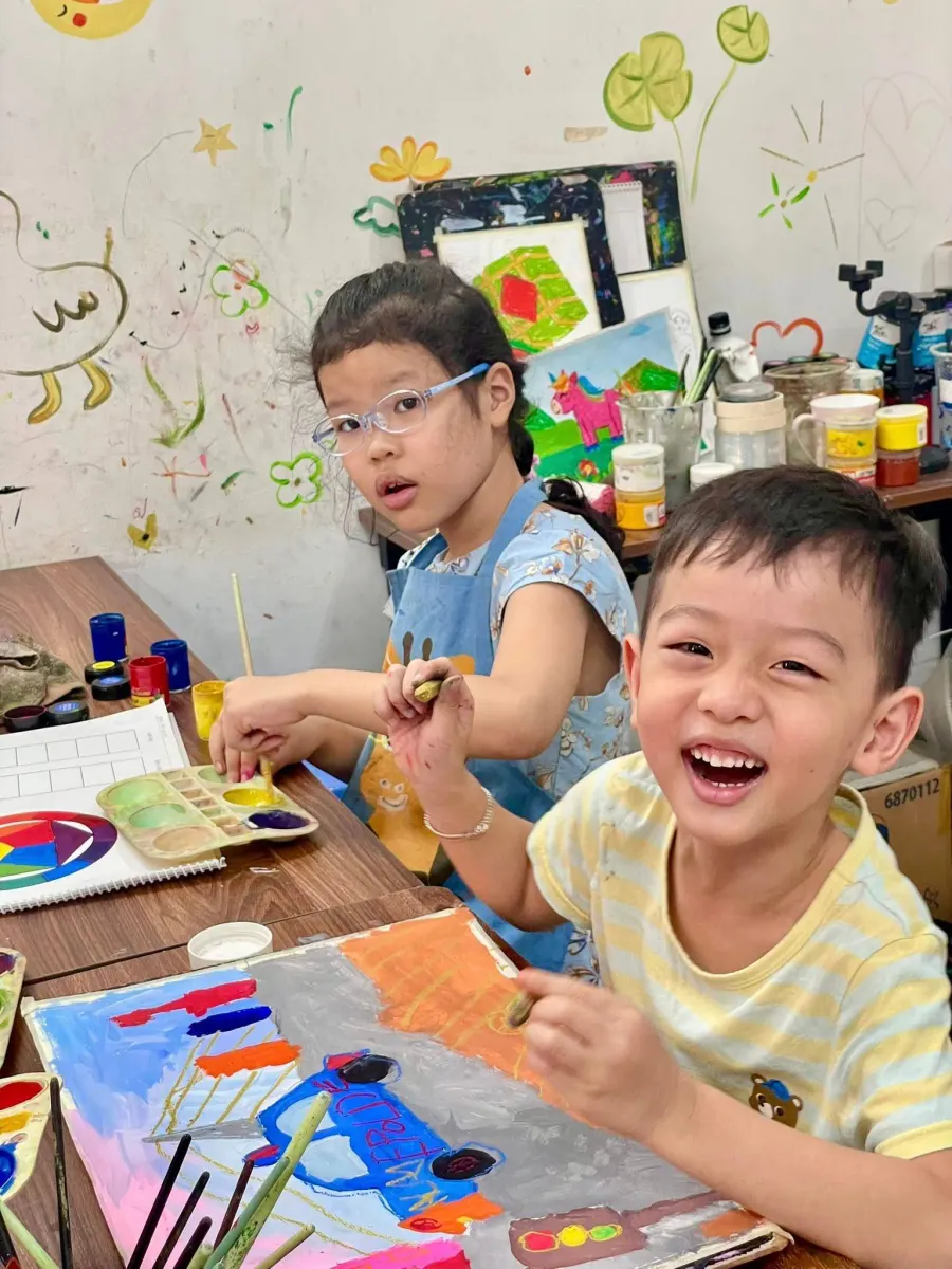 Lớp Vẽ Gạo Nhỏ - Art for kids