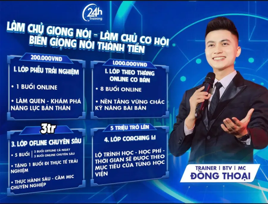 Học viện Đào tạo MC 24h