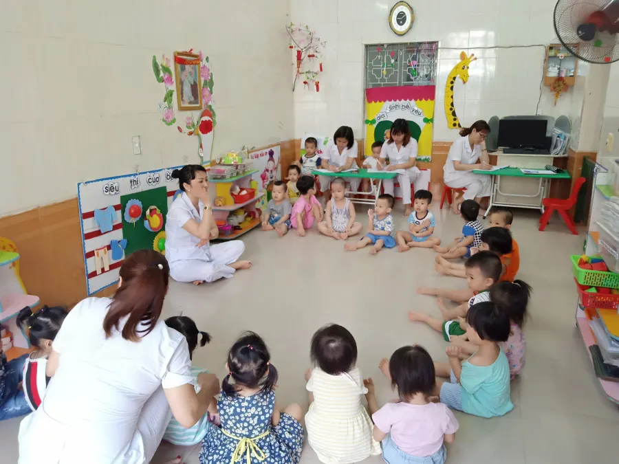 Trường mầm non Bông Sen- Nguyễn Hồng Quân, Thượng Lý