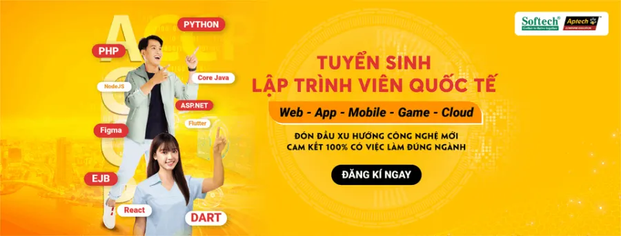 Trung tâm Đào Tạo Lập Trình Viên Quốc Tế - Softech Aptech