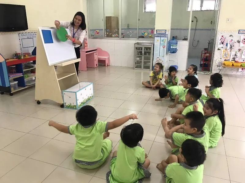 Trường mầm non Tuổi Xanh