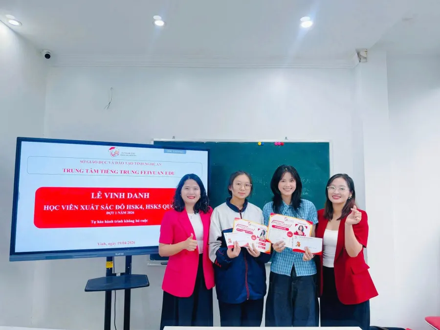 Trung tâm Tiếng Trung FeiYuan Edu
