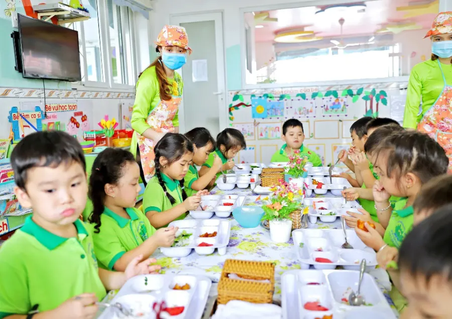 Trường Mầm Non Bông Sen Xanh