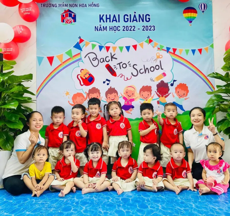 Trường mầm non Hoa Hồng