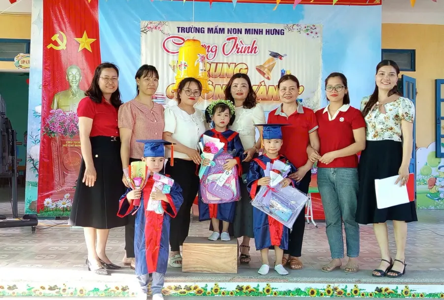 TRƯỜNG MẦM NON MINH HƯNG - XÃ BÌNH THANH - TỈNH HƯNG YÊN