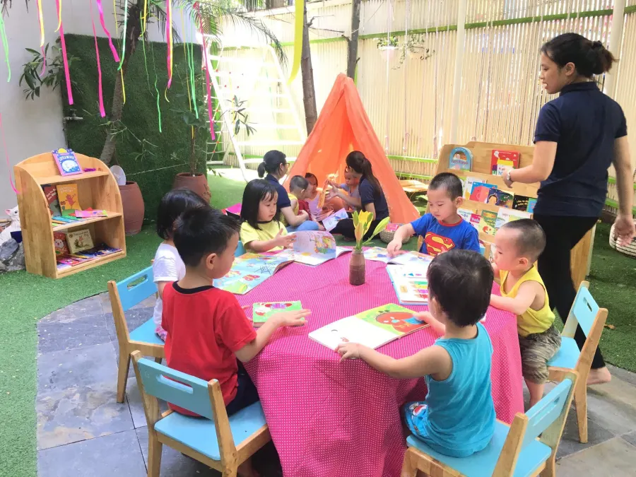 Trường mầm non Mama Smile (Nụ Cười Của Mẹ) - Định Công Hoàng Mai