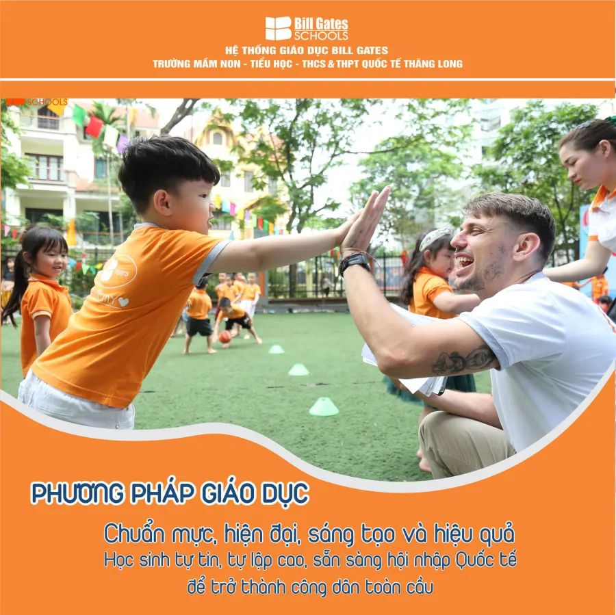 Hệ thống giáo dục Bill Gates (Bill Gates Schools - BSG) - KĐT Bắc Linh Đàm