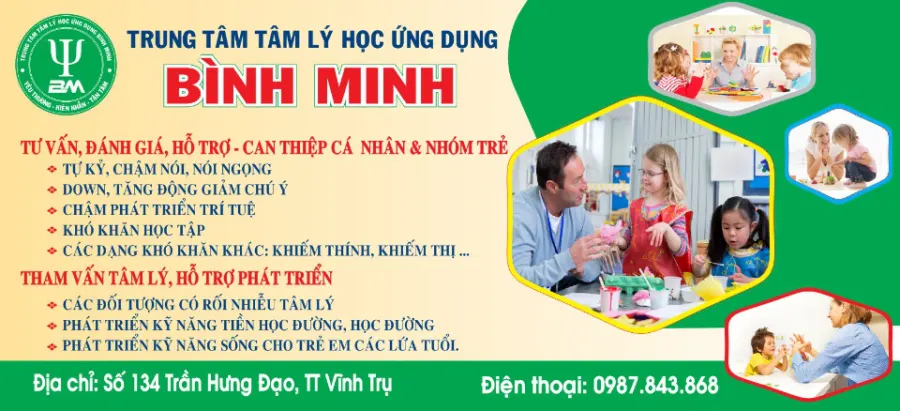 Trung Tâm Tâm Lý Học Ứng Dụng Bình Minh