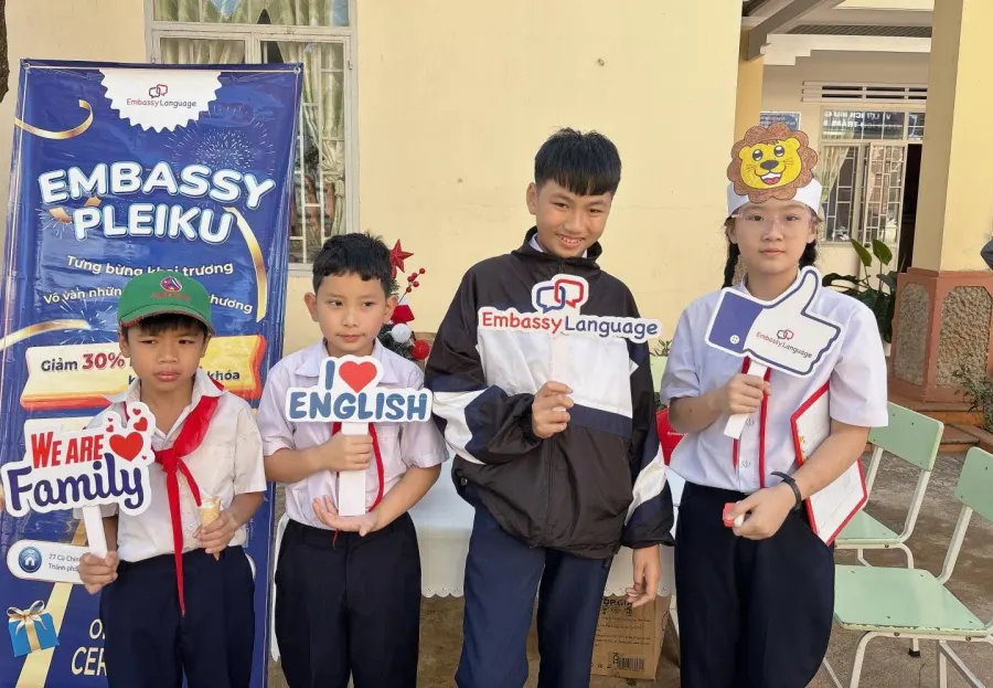 Trung tâm ngoại ngữ Embassy Language - Pleiku, Gia Lai