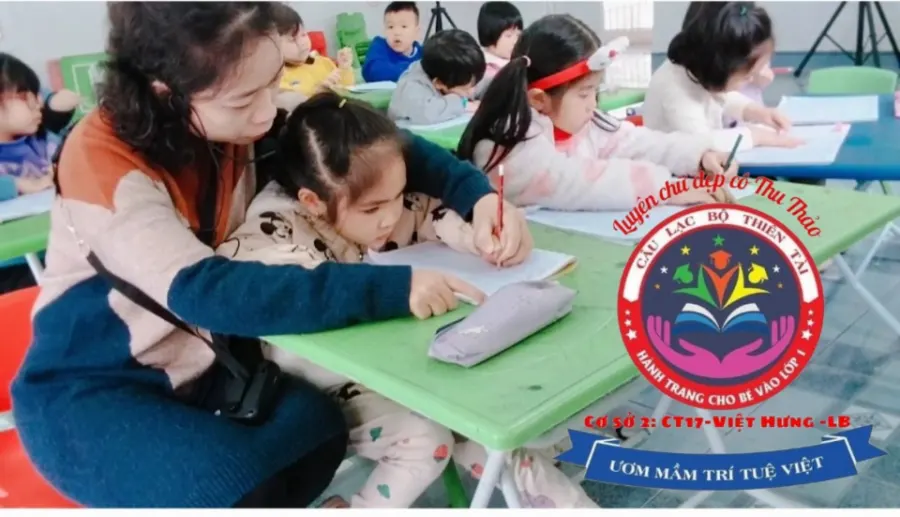 Lớp Tiền Tiểu Học - Luyện Chữ Đẹp Cô Thu Thảo