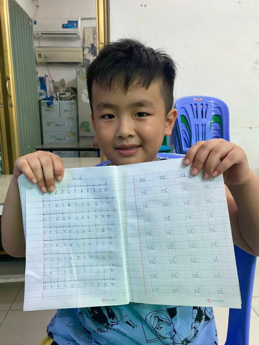 Lớp Tiền Tiểu Học Cô Vi (lớp hành trang vào lớp 1)