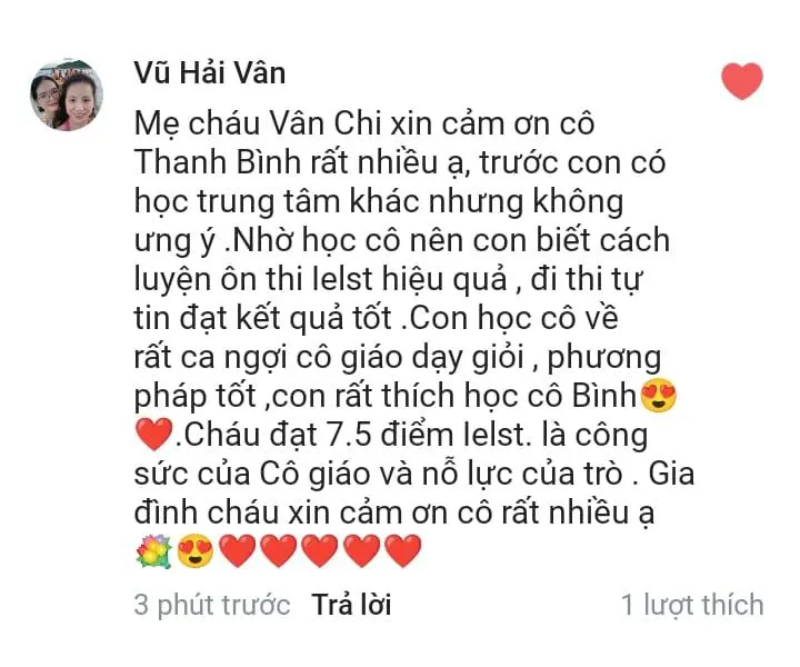 Trung tâm IELTS THANH BINH