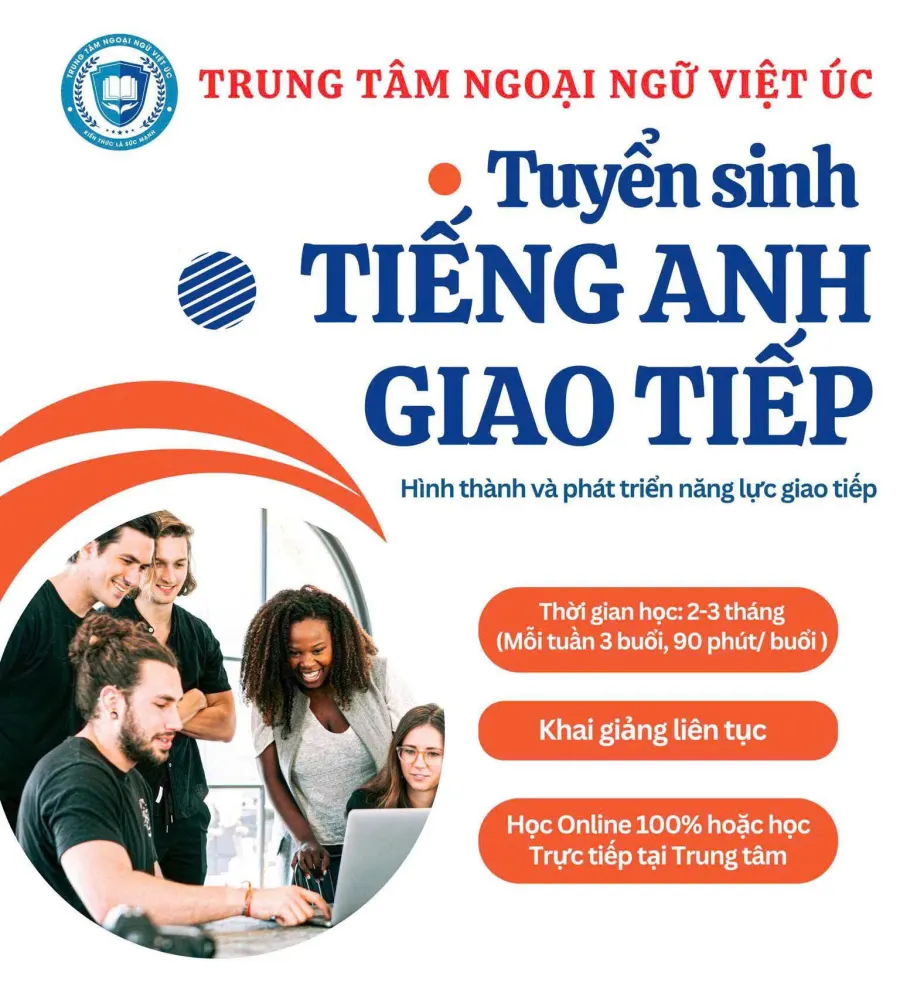 Trung Tâm Tiếng Anh, Tiếng Trung Việt Úc