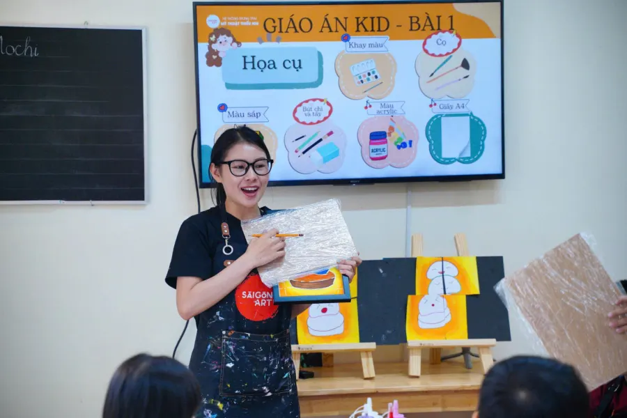 Trung tâm Mỹ thuật Thiếu nhi SaiGon Art