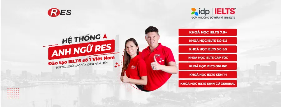 Hệ thống Anh Ngữ RES - Chi Nhánh Bình Dương