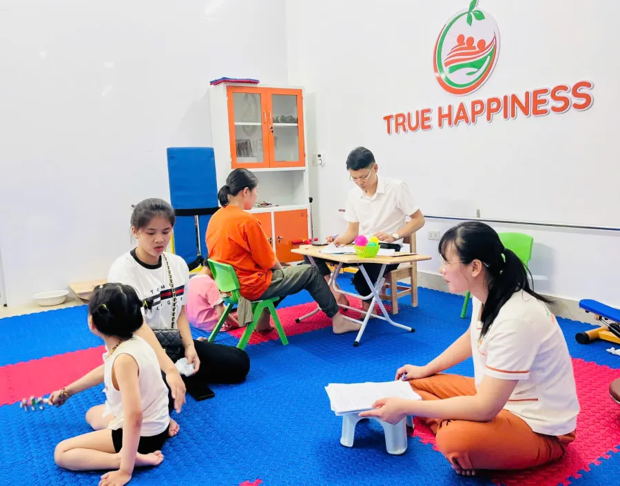 Trung tâm True Happiness - Can thiệp sớm và phục hồi chức năng trẻ Bại não, trẻ đặc biệt - Hưng Yên