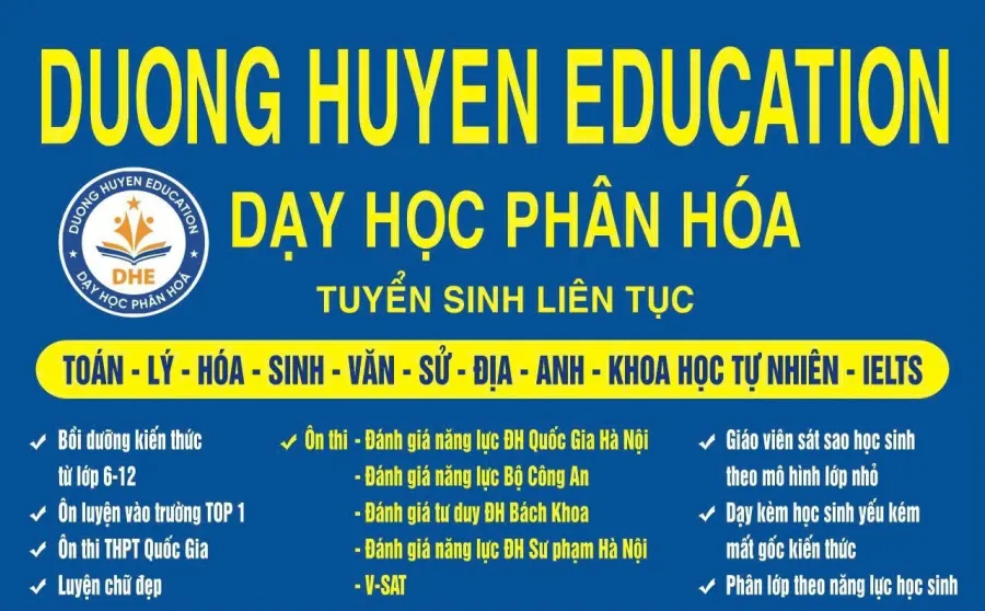 Trung Tâm Luyện Thi Dương Huyền Education