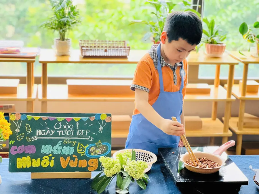 Mầm Non Mầm Nhỏ Montessori