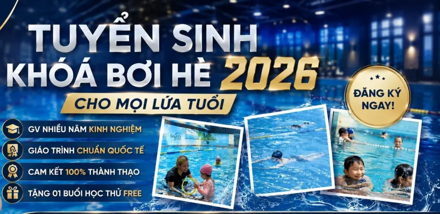Trung tâm dạy bơi - Bể bơi Galaxy