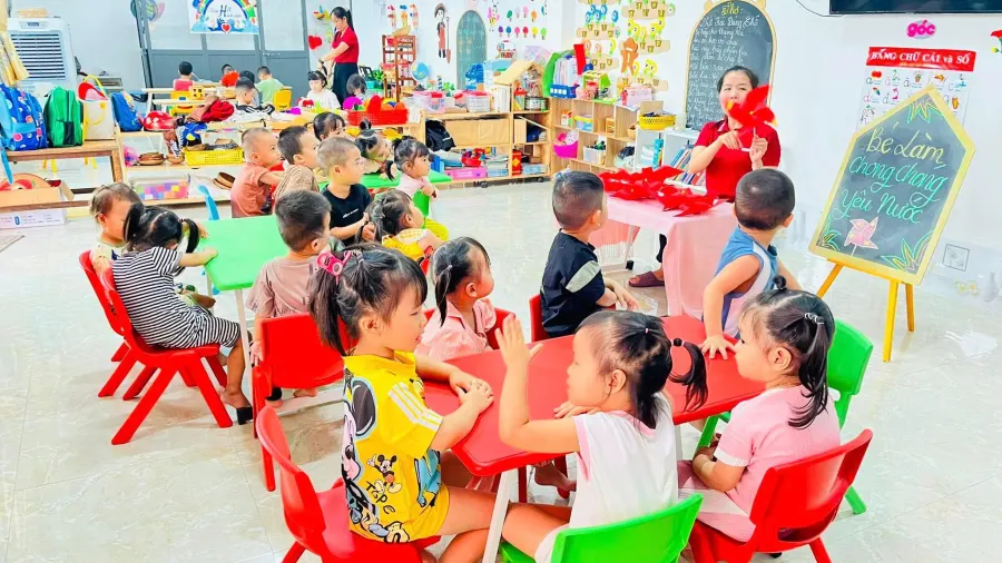 Lớp Mầm Non Độc Lập Khai Huệ Đức - Hiệp An, Gia Lai