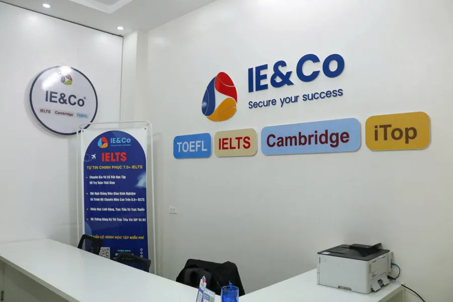 Hệ thống Trung tâm Anh ngữ IE&Co IELTS