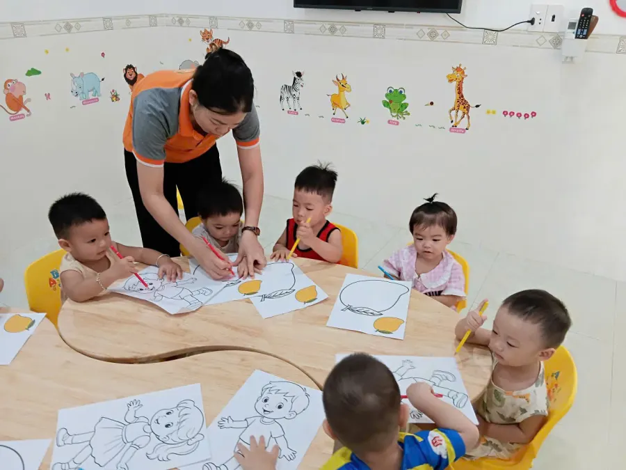 Trường Mầm non độc lập Búp Măng Xanh