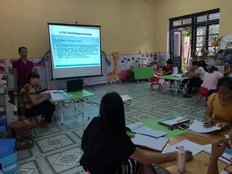 Trường mầm non Huống Thượng