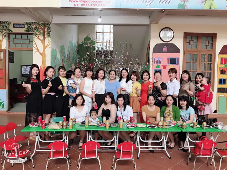 Trường mầm non Hoa Hồng