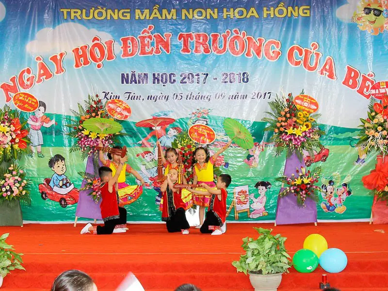 Trường mầm non Hoa Hồng