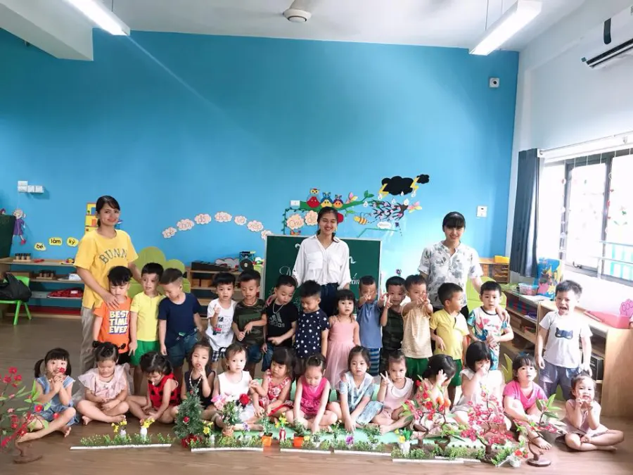 Trường mầm non Tràng An Montessori