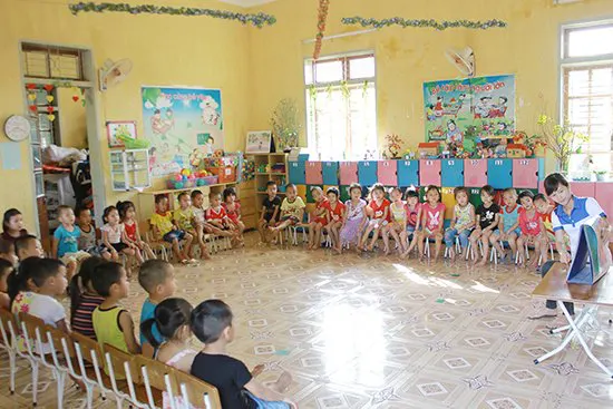 Trường mầm non Hoa Hồng