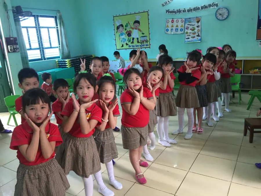 Trường mầm non Hoa Hồng