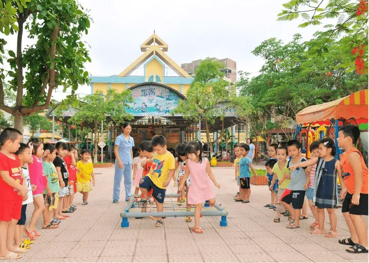 Trường mầm non Hoa Hồng