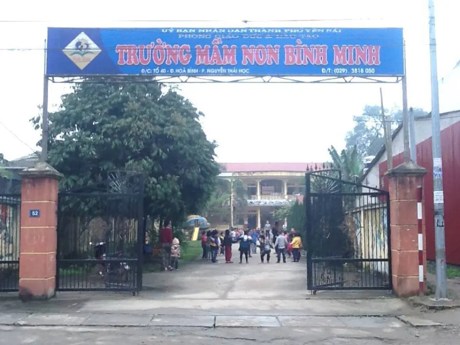 Trường mầm non Bình Minh