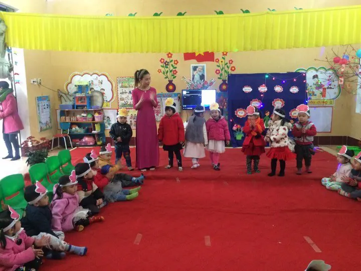 Trường mầm non Hoa Hồng