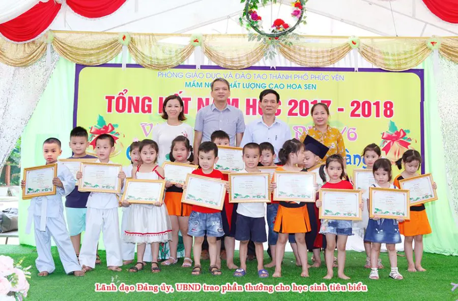 Trường mầm non Hoa Sen - Phúc Thắng