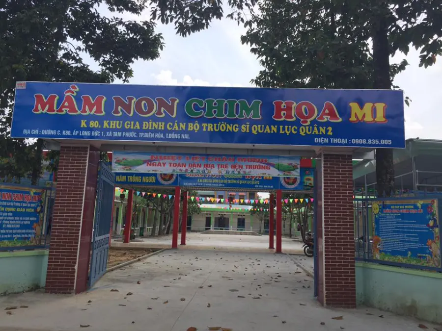 Trường mầm non Chim Hoạ Mi