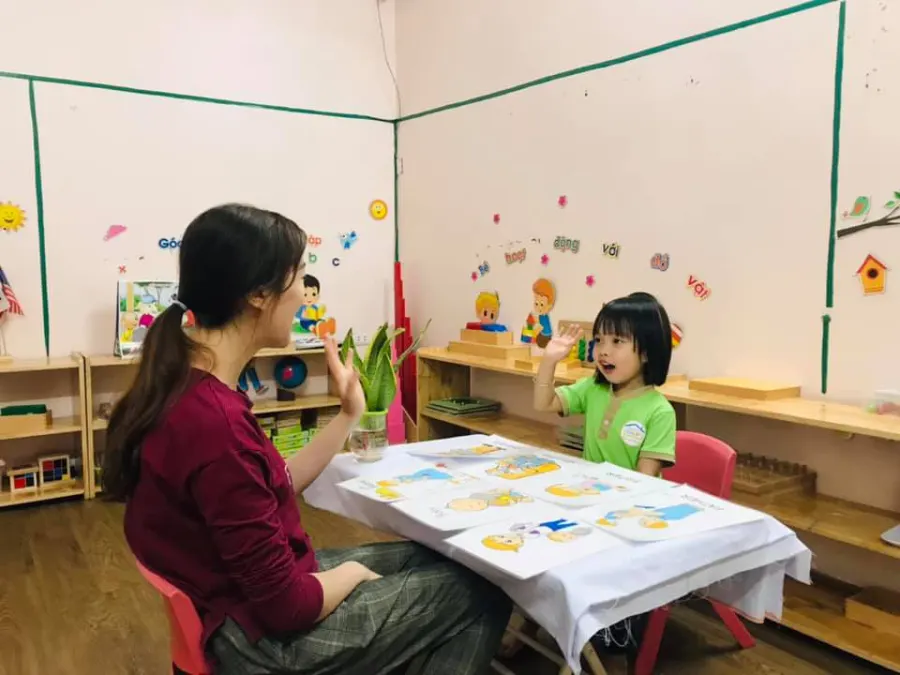 Trường mầm non Tuổi Thơ Xanh Montessori