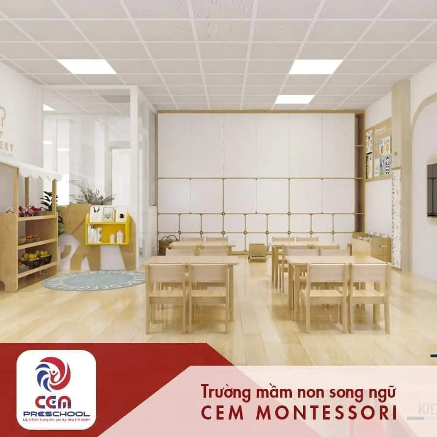 Mầm non song ngữ CEM Montessori cơ sở 2