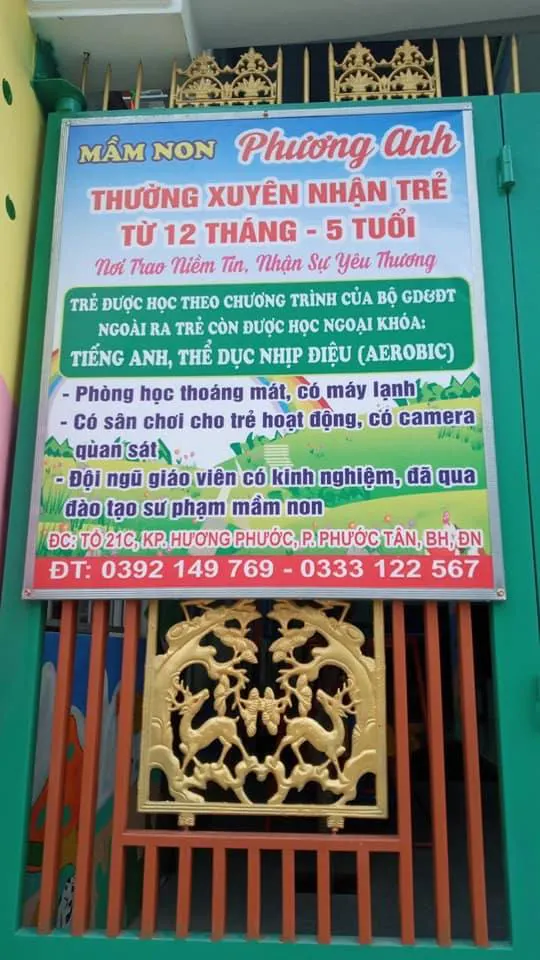Mầm non Phương Anh - Phước Tân