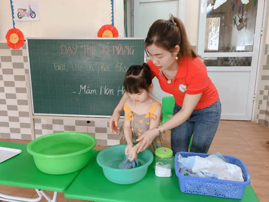 Trường mầm non Giá dục sớm Hoa Sen Minh Hải CS2