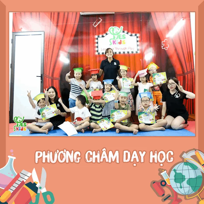 YES Kids - Chuyên gia tiếng Anh trẻ em qua Vận Động & Trò Chơi