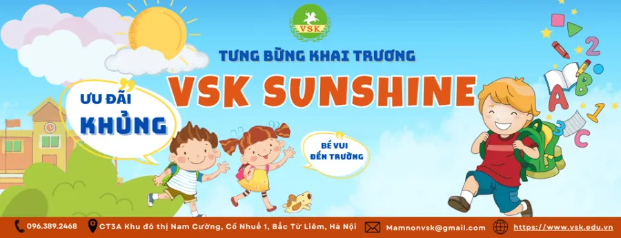 Hệ thống mầm non song ngữ Sunshine Preschool ( Cơ sở 1 )